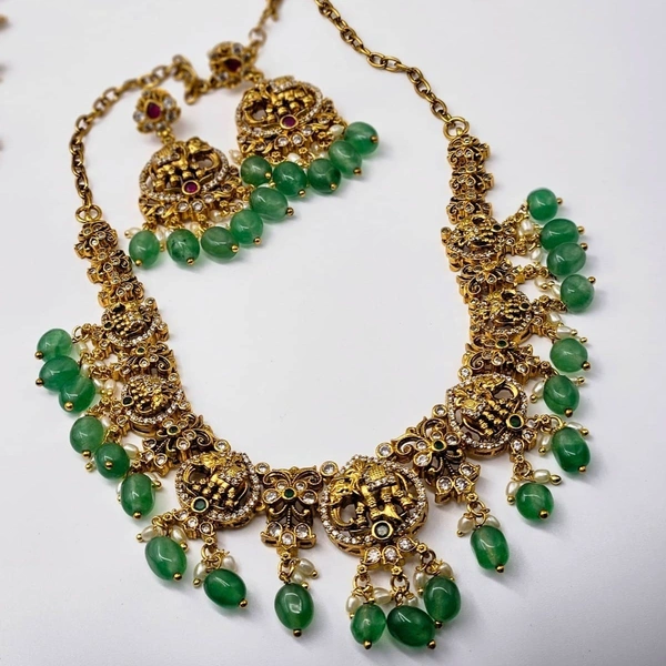 antique nakshi elephant neckset 
