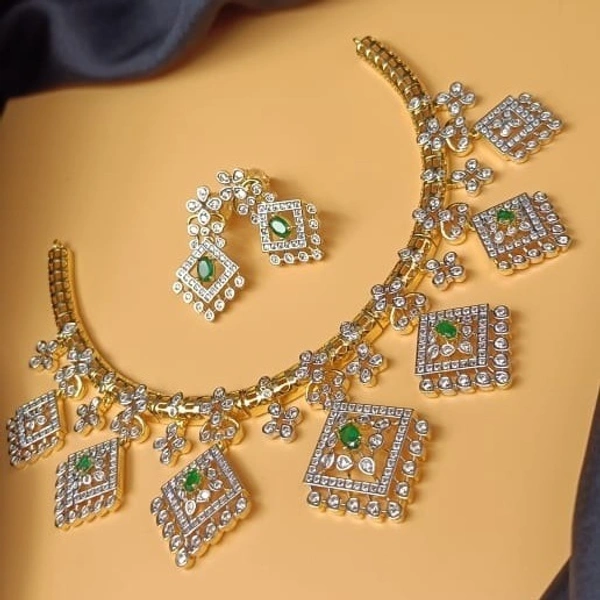 gj green neck set