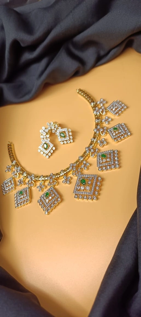 gj green neck set