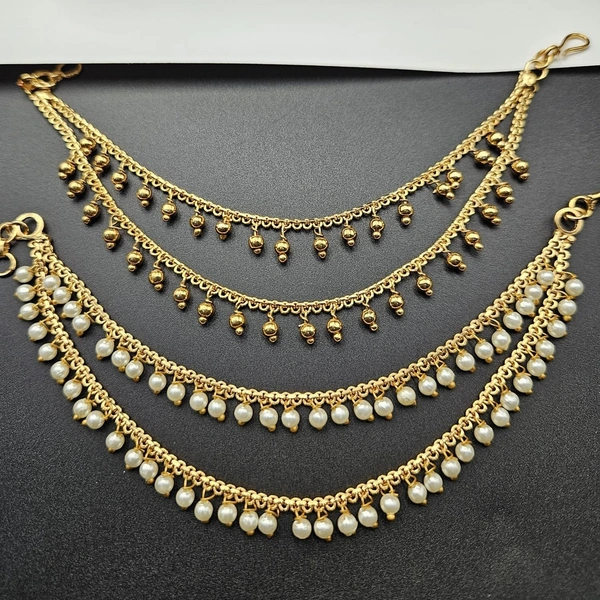 3 lines champaswaralu gold and pearal