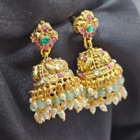 pure kemp brass pendant necklace with earrings