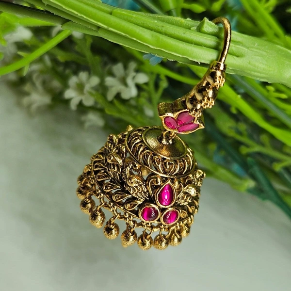 kundan hope earrings