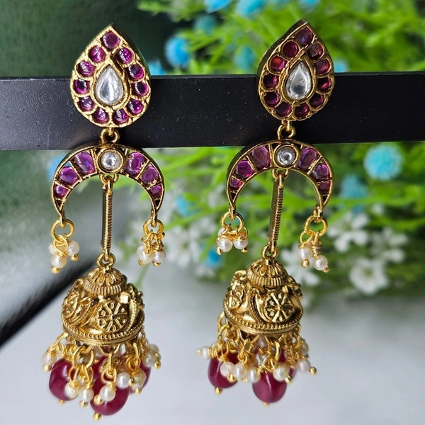 ruby earrings