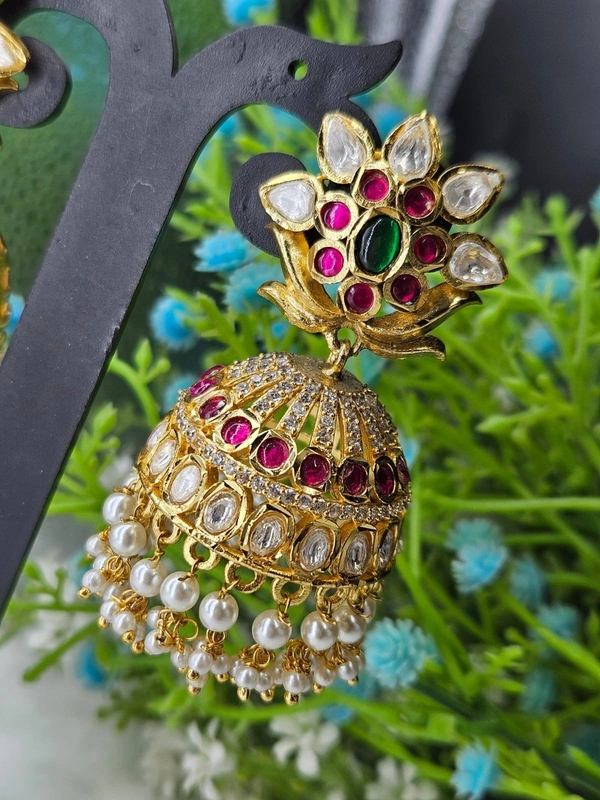 kundan earrings