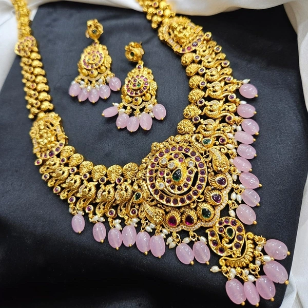 babby pink nakshi long haram