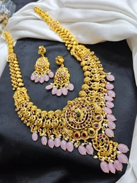 babby pink nakshi long haram
