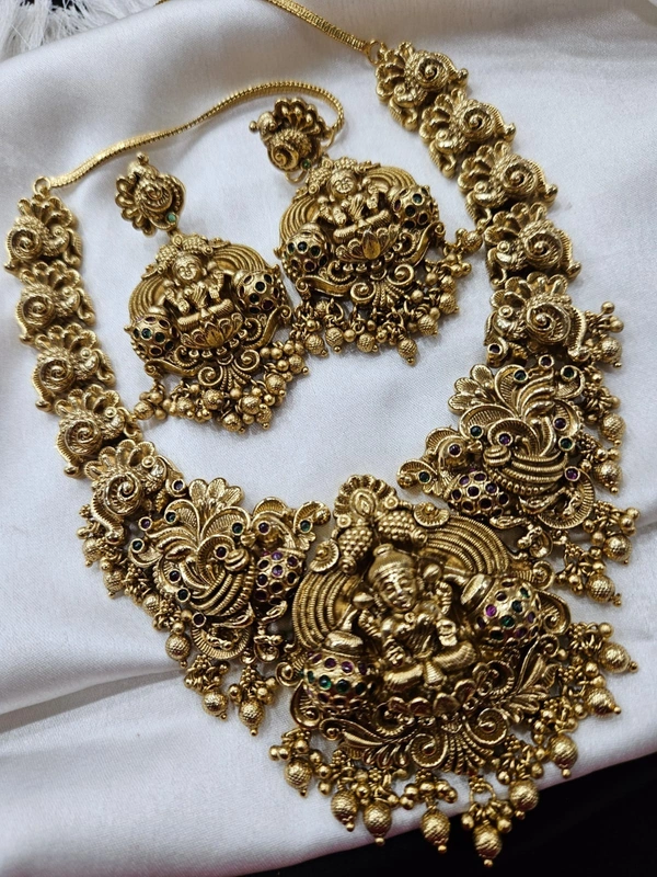 gold plated jewel set