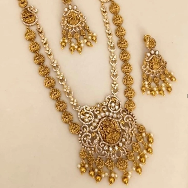 two layer nakshi long set