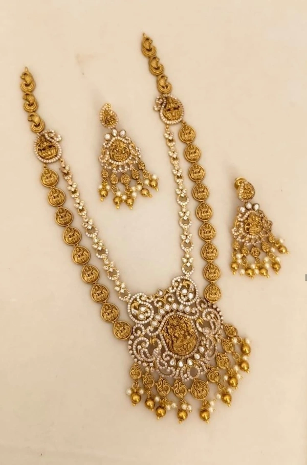 two layer nakshi long set