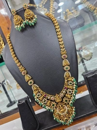 green beeds long harams