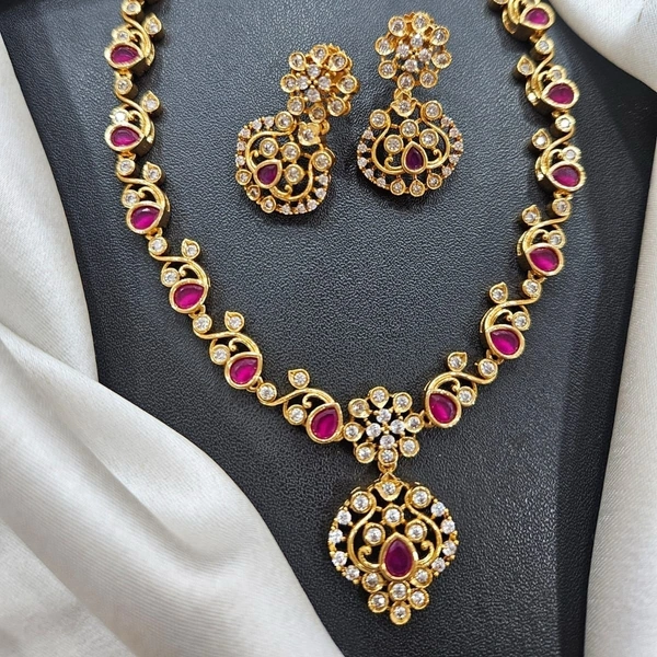 ruby simple neck set