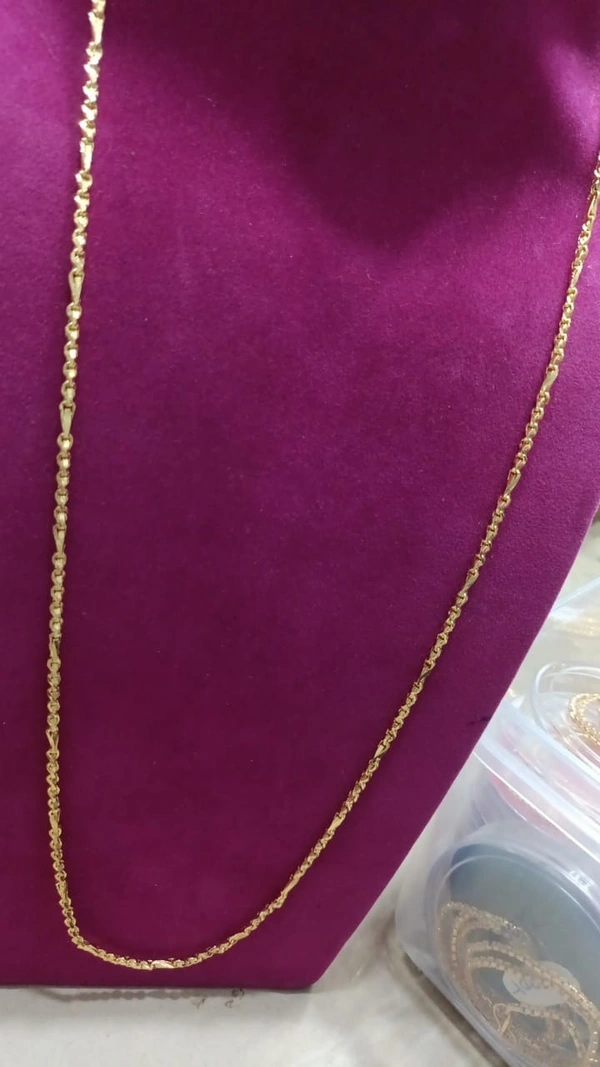 macro gold 1grm copper traditional women long chain