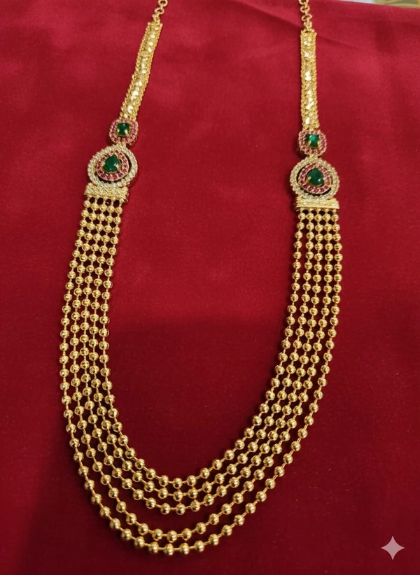 5 lines gold ball set