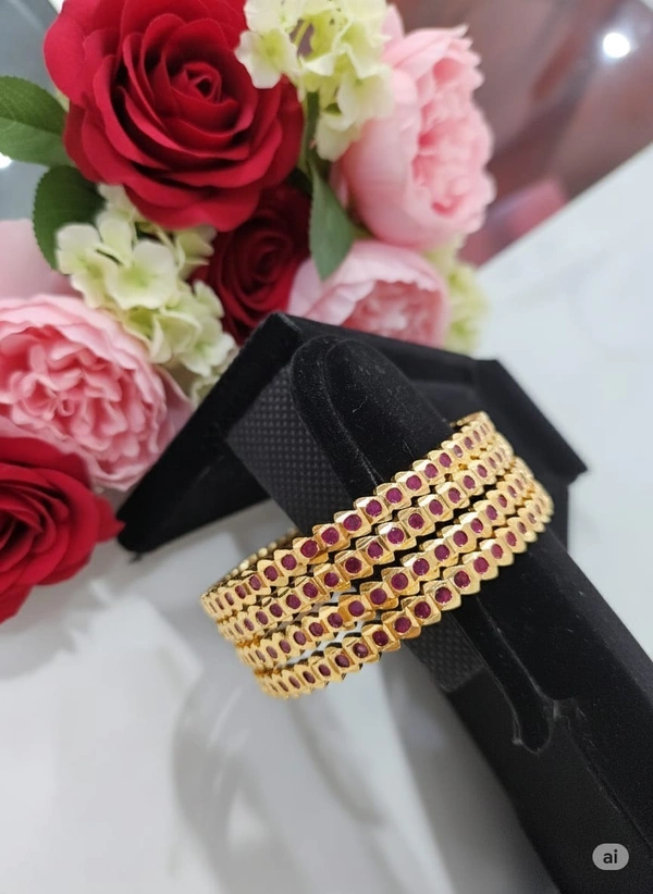 panchaloha pink bangles 2.4 2.6 2.8