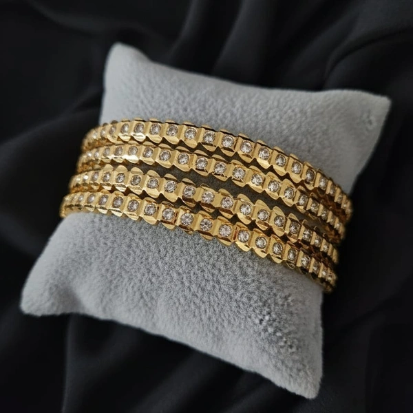 panchaloha white bangles 2.4 2.6 2.8