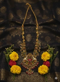 meenakari lakshmi neck set