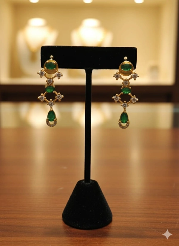 green simple neck set