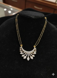 gj short 20 inchs black beed