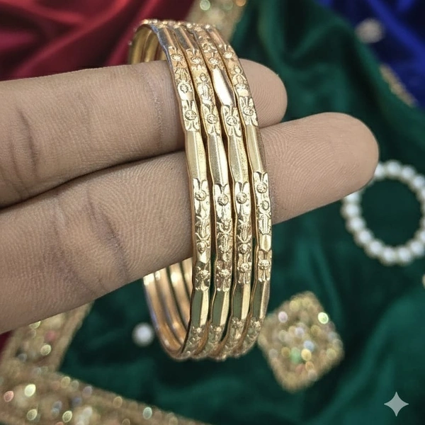 panchaloham flower bangles 2.6