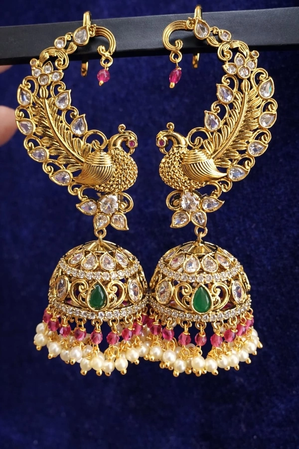 bluetooth earrings pink