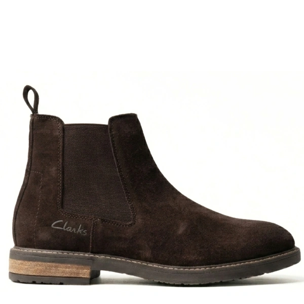 GENUINE LEATHER CHELSEA BROWN