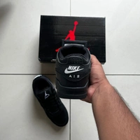 RETRO 4 BLACK CAT RM - UK 7