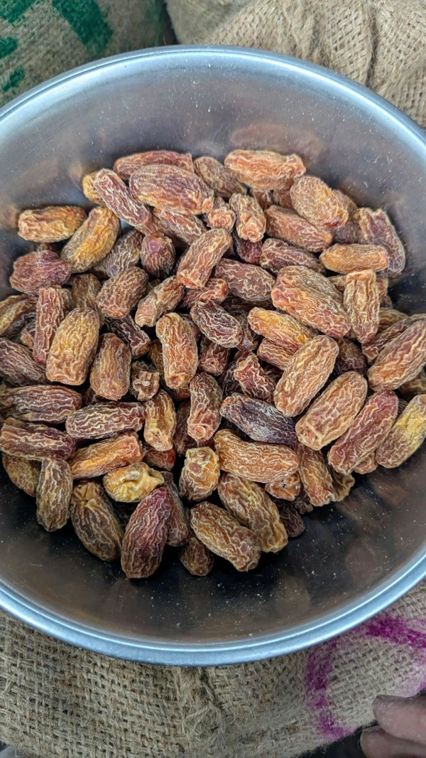 Black Dry Dates Semi Bold - 50Kg