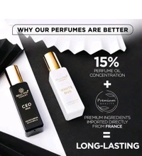 Bella Vita Luxury CEO Man 20 ml + White Oud Unisex 20 ml Perfume... - Free, White
