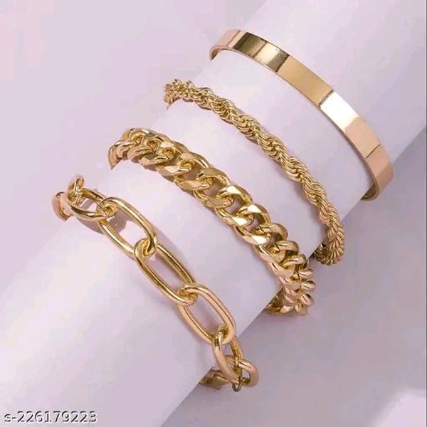 Galaxy Gold Plated Bracelet 4 Quantity