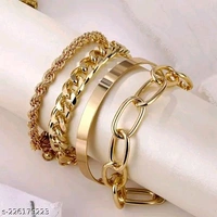 Galaxy Gold Plated Bracelet 4 Quantity