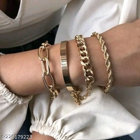 Galaxy Gold Plated Bracelet 4 Quantity