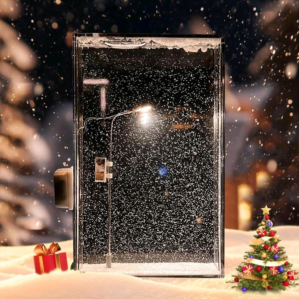 Snow Fall Lamp 