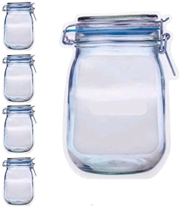 Jar Zipper Pouch ( 1000ml)