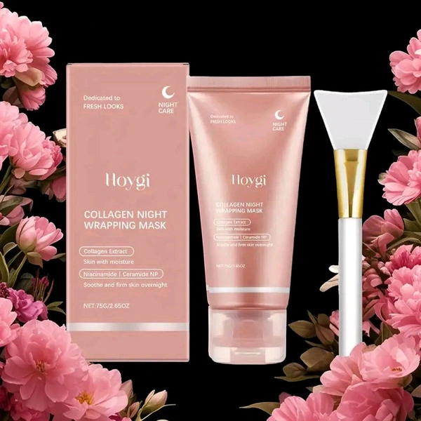 Collagen Night Wrapping Face Mak