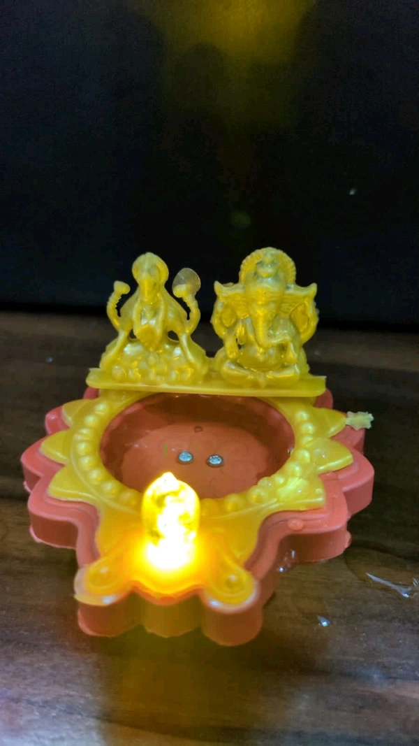 Ganesh Ji And Laxmi Ji Water Sensor Diya