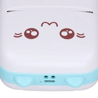 BLUETAIL RETAIL Bluetail Pocket Printer – Mini Photo Printer | 200DPI | Ergonomic Design | Print Text, Pictures & Memos Anywhere for Android & iOS System - (Pack of 1, Random Color) - White