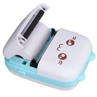 BLUETAIL RETAIL Bluetail Pocket Printer – Mini Photo Printer | 200DPI | Ergonomic Design | Print Text, Pictures & Memos Anywhere for Android & iOS System - (Pack of 1, Random Color) - White
