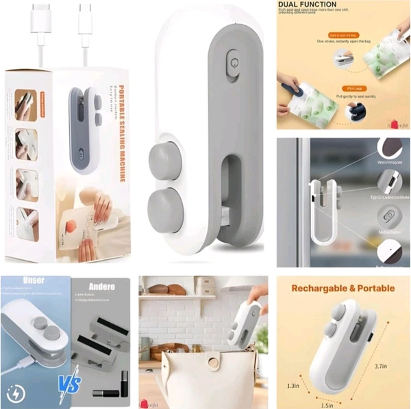 yoyoto Mini Portable Bag Sealer – Keeps Food Fresh