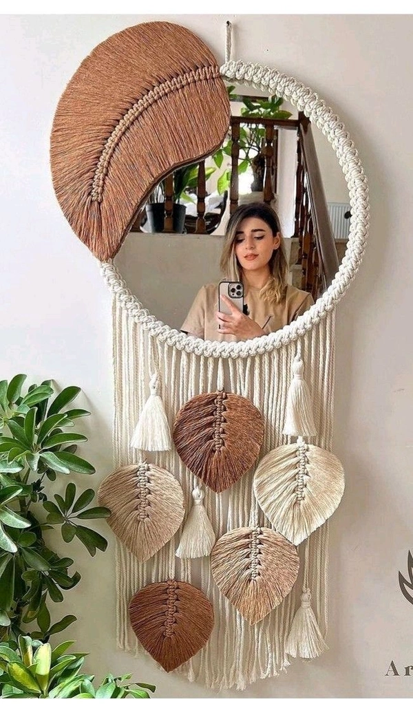 Thesikuway Mirror Wall sticker home kitchen decoration - White