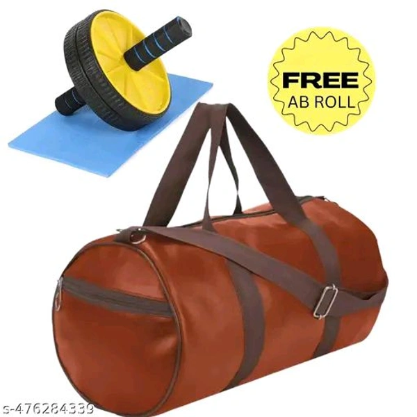 Gym Bag With Free AB ROLL || Fitness Bag