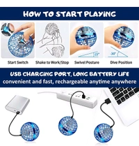 UFO Flying Spinner - Blue
