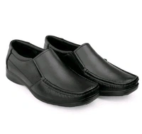Formal Leather Shoes - Black, IND-6