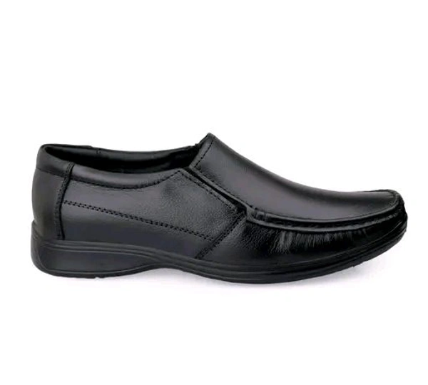 Formal Leather Shoes - Black, IND-6
