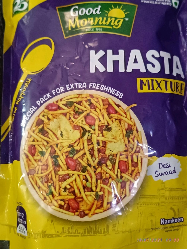 Good Morning KHASTA MIXTURE (320g)

SPECIAL PACK FOR EXTRA FRESHNESS😋