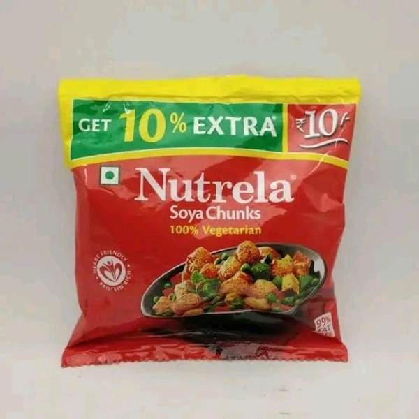 Nutrela! Soya Chunks! Gate 25% Extra