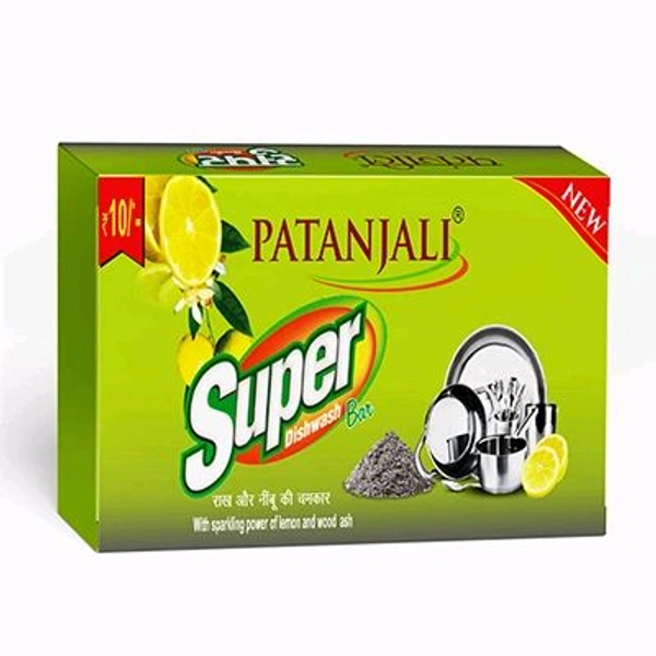 Patanjali Super Dishwash Bar! Bartan Dhone Wala Sabun 145 g