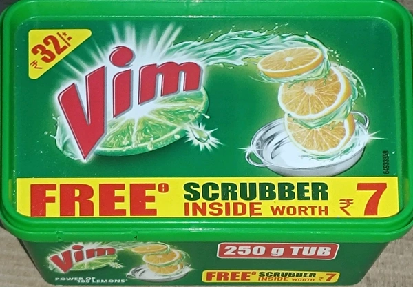 Vim Free Scrubber Inside Worth ₹7