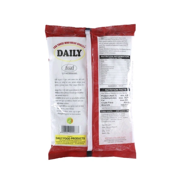 Daily Maida 500g - ⚡ 30 Minutes, 500g