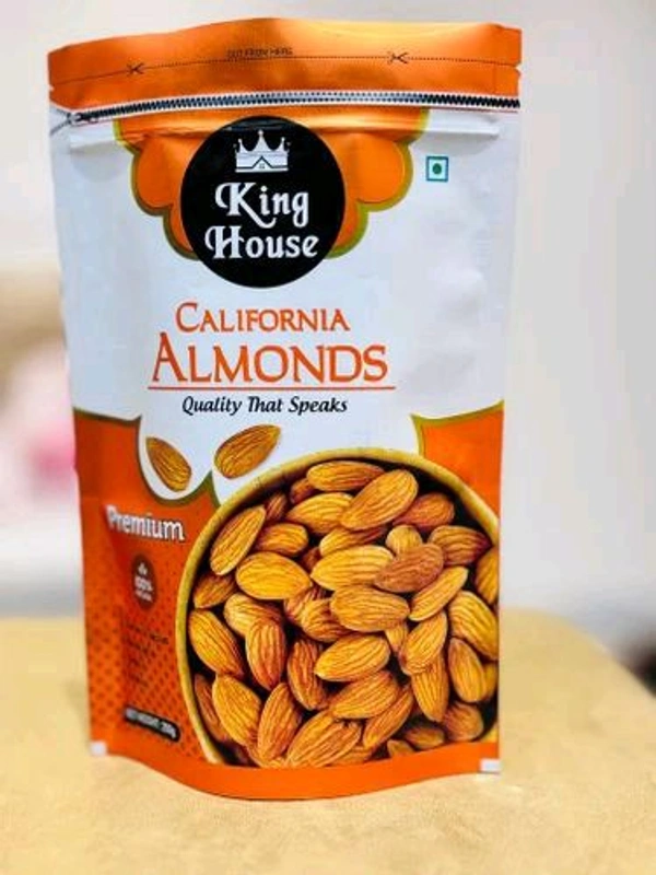 King House CALIFORNIA ALMONDS Badam! 250g - ⚡ Last Minute, 250