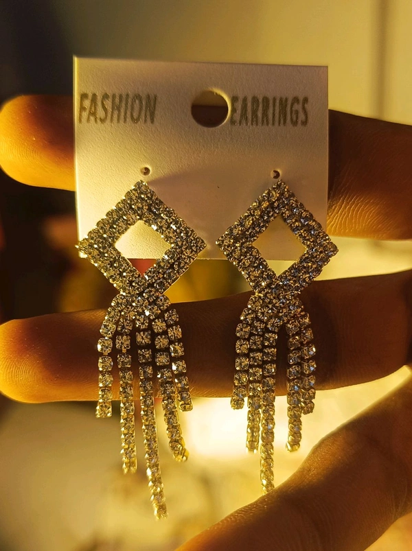 Toxloz  Crystal Jhumka – Stylish Earrings. Only 1 Peace Alabel
 - 10 Minutes
